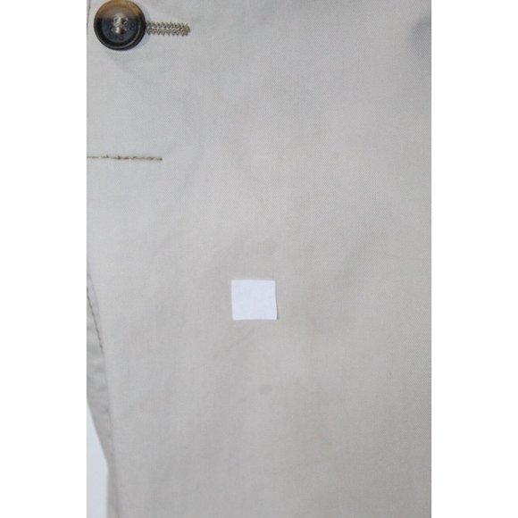 Dolce & Gabbana Womens Cotton Two Button Long Sleeve Blazer Jacket Tan Size 42 - Picture 9 of 12